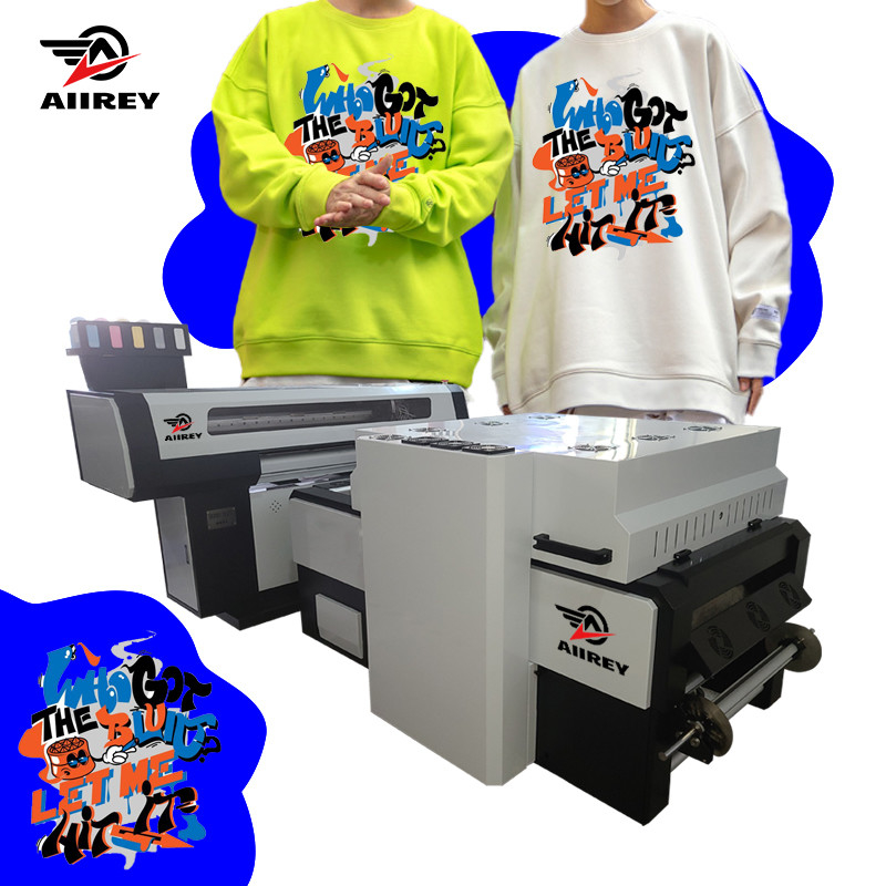 自動1.8*3.5mは3200 DTFのフィルム プリンターCMYK W色をカスタマイズした