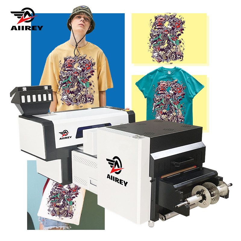 A2 CMYK DTFのTシャツ プリンター機械倍EPSON I3200の頭部のDtfの小型シェーカー