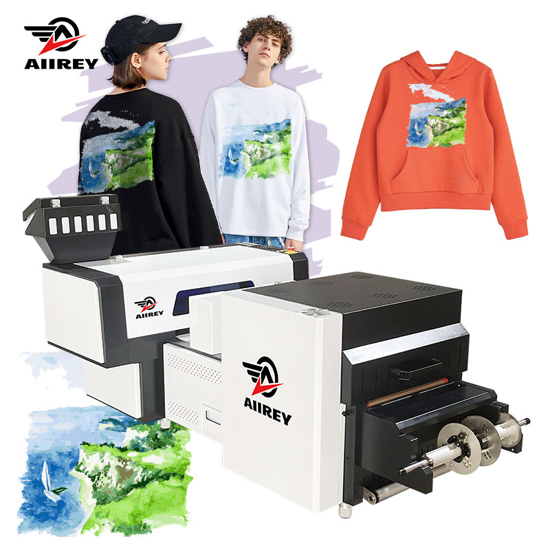 9つの色A2 DTFプリンターCMYK+LC+LM+Neon Y+Neon M+W倍EPSON I3200の頭部