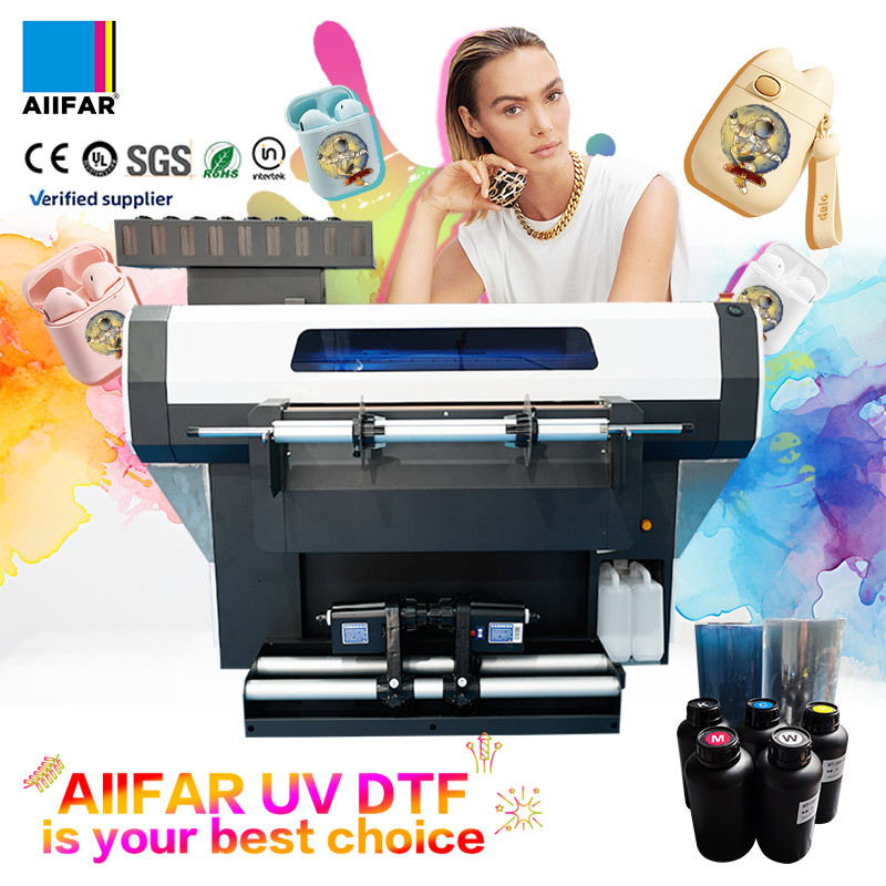 リファインカラー ロール ロール UV DTF クリスタル スティッカー プリンター