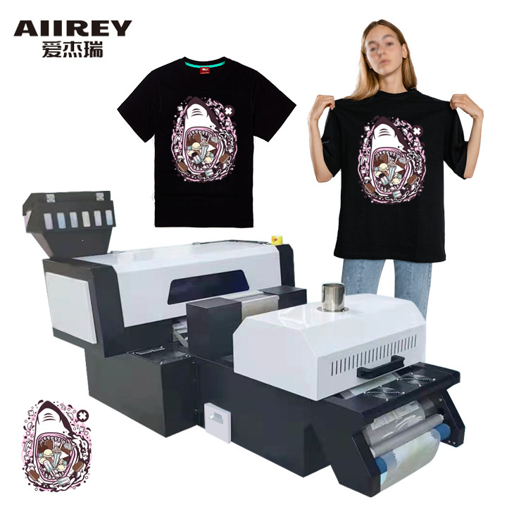 XP600倍の頭部300mm DTFプリンターCMYK W LC LM注文インク色
