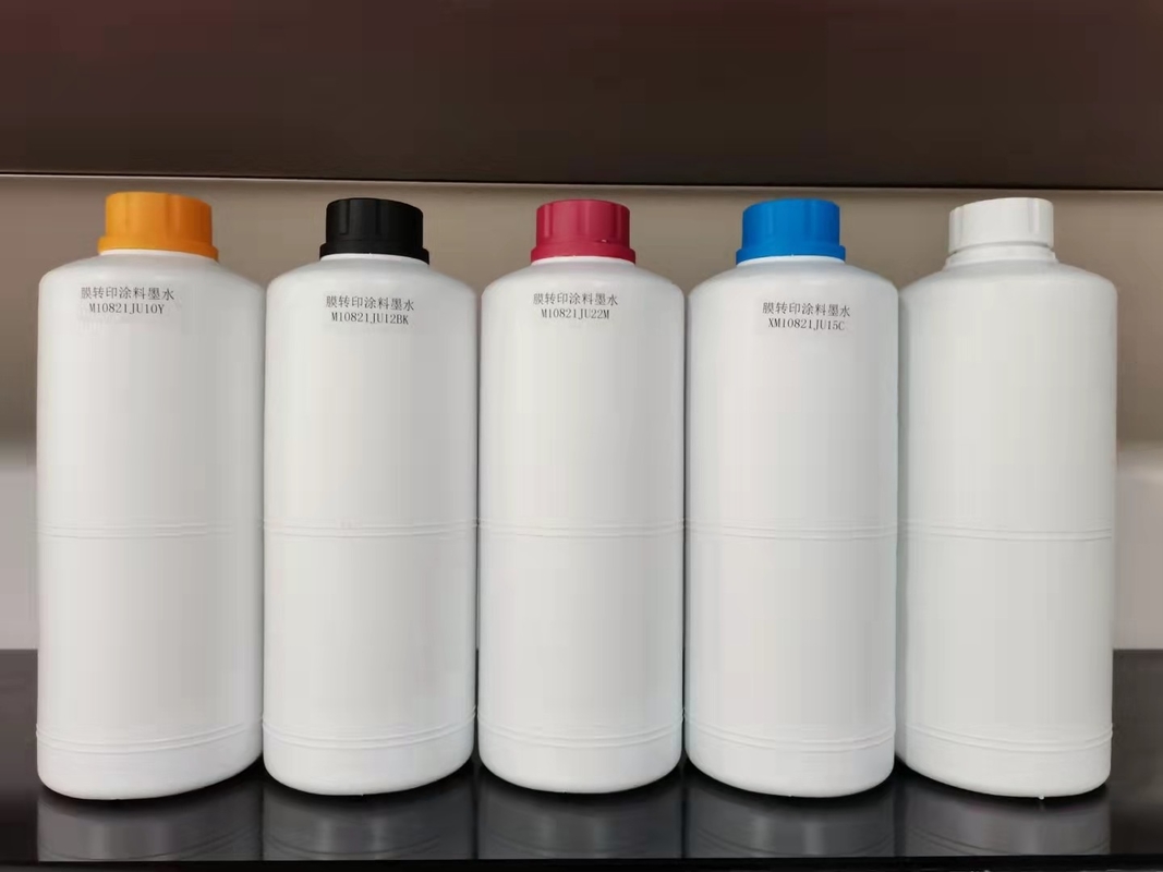 CMYK LC LM色の顔料DTFはひびの耐久の伸張にインクをしみ込ませない
